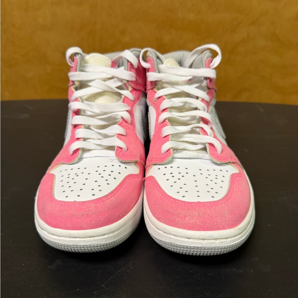 Kids Pink and White Sneakers